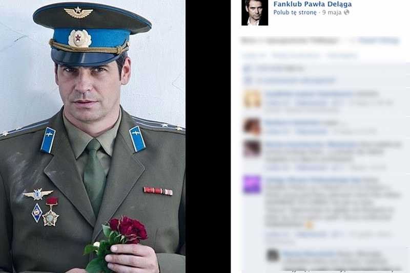 Paweł Deląg krytykowany za występ w sowieckim mundurze