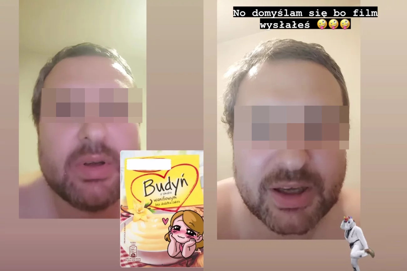 Partner Dody pokazał filmiki od jej stalkera. "Mogę pójść siedzieć"