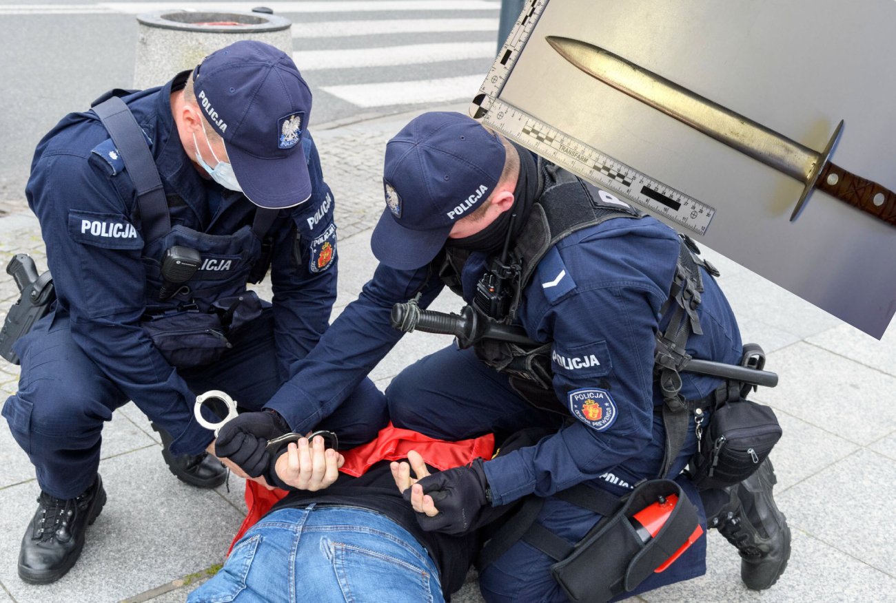 Sztyletem chciał wypędzić z żony szatana. Egzorcyzmy wpędziły go do aresztu. (Zdjęcie jest ilustracją do treści)