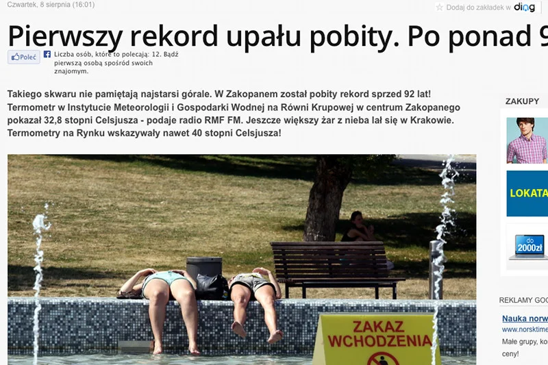 Na Interia.pl ogłoszono rekord!