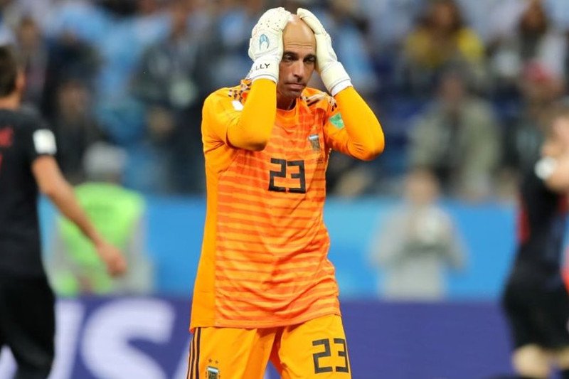 Willy Caballero zaliczył fatalny występ w meczu z Senegalem.
