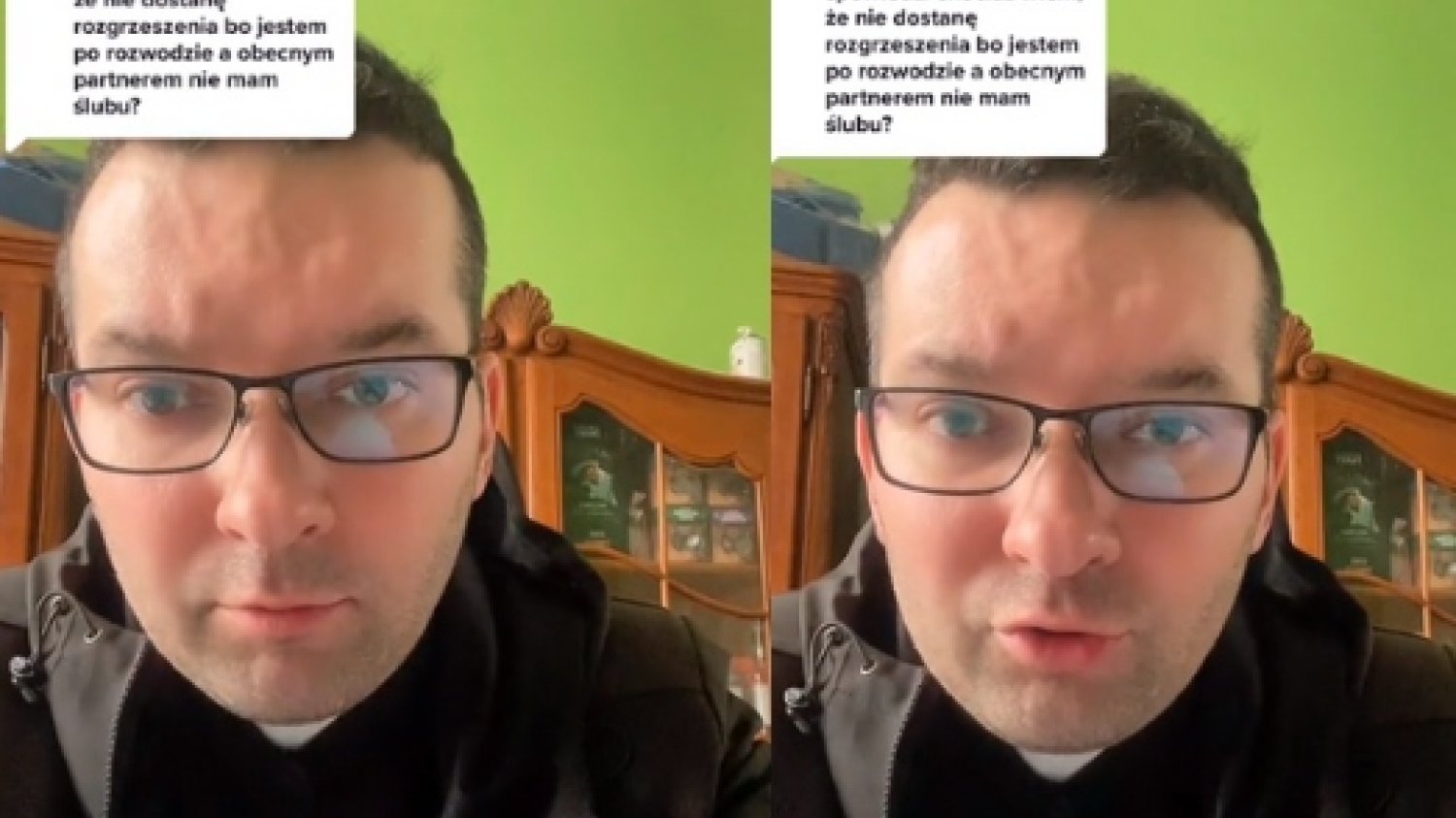 Ksiądz zabrał głos ws. związków pozamałżeńskich.