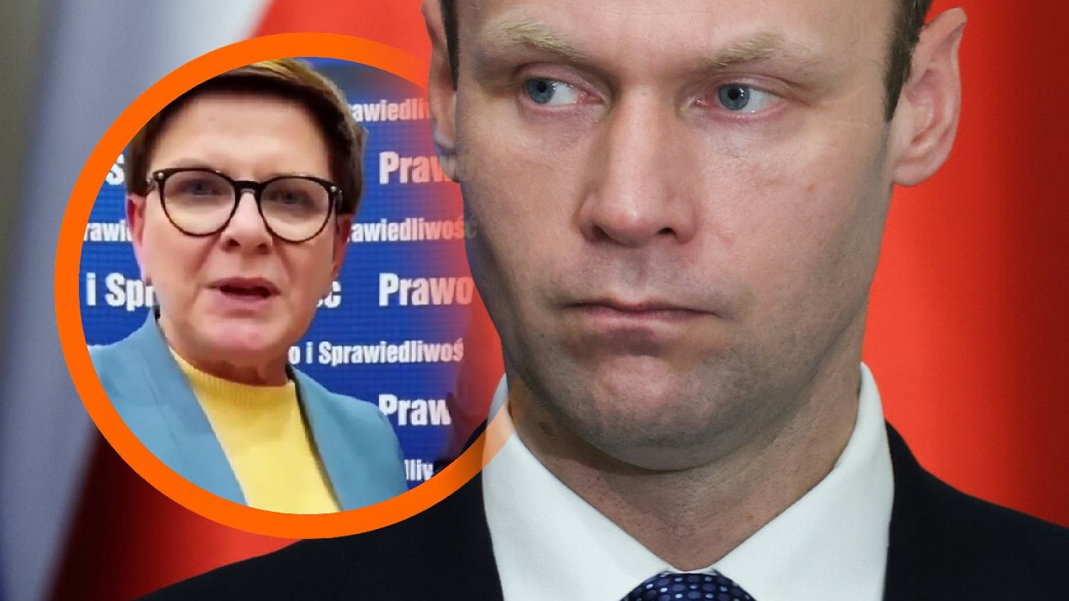 Marcin Mastalerek nie wytrzymał po tym, co zrobiła Beata Szydło. Marcin Mastalerek i Beata Szydło.