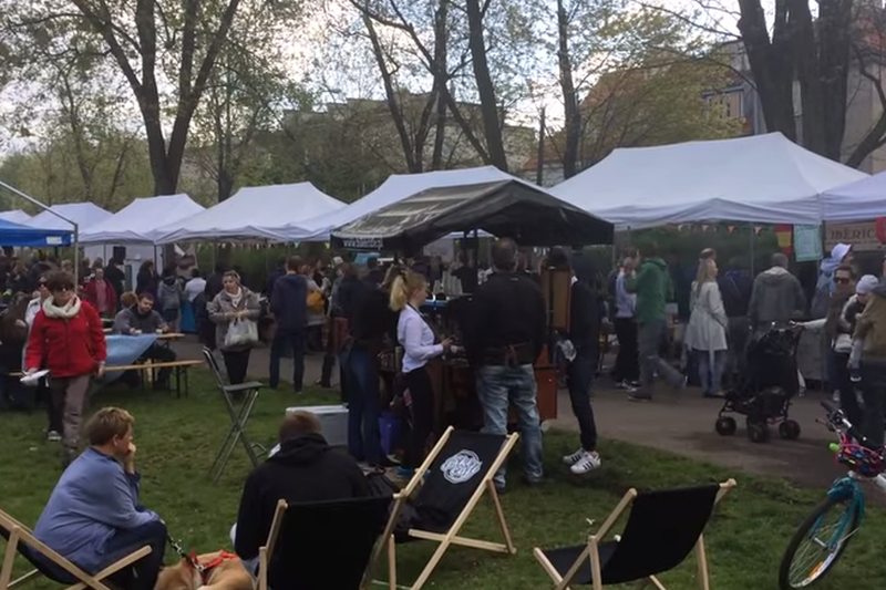 Tegoroczne targi na Żoliborzu
