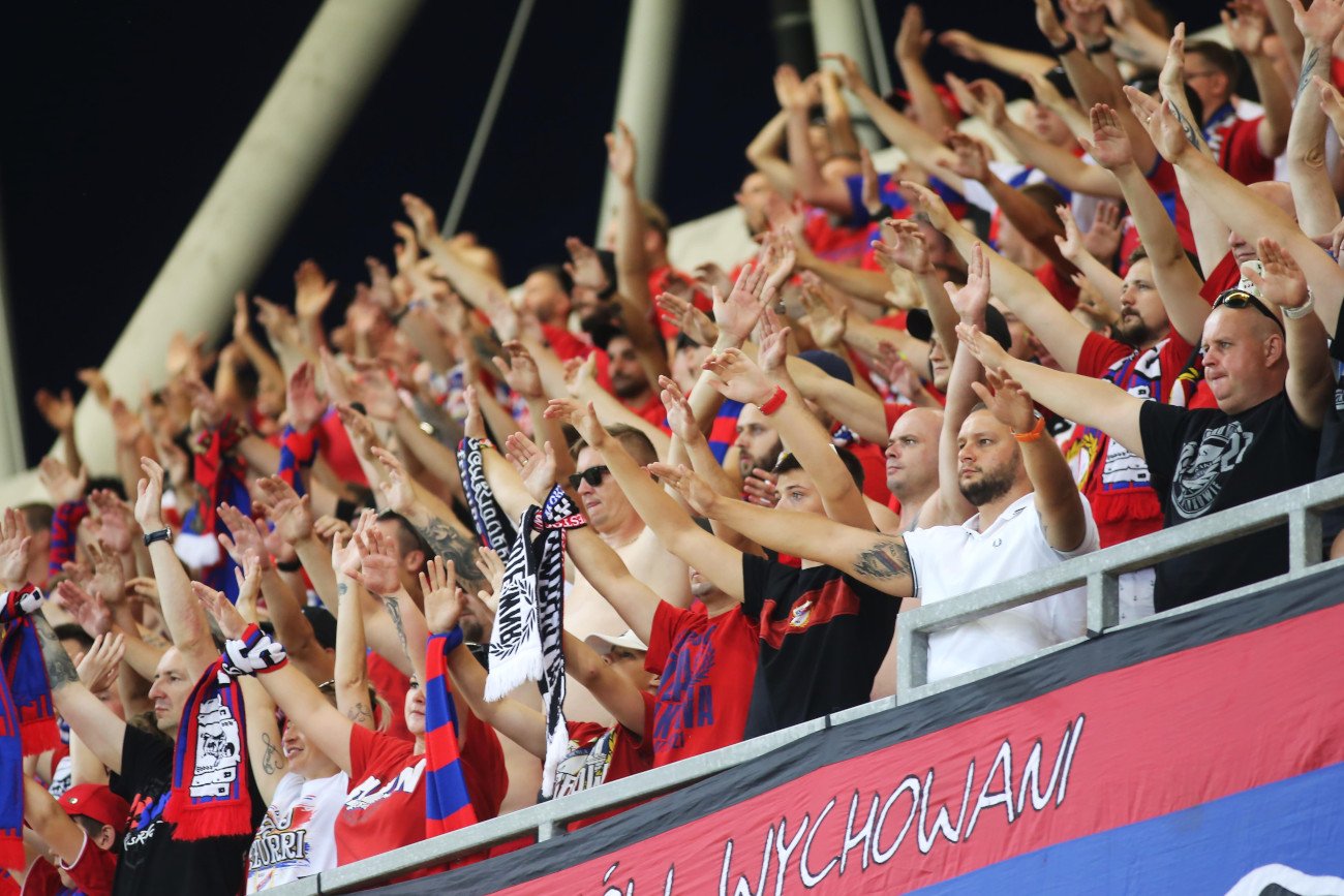 Kibice Rakowa w Bielsku-Białej z całych sił wspierali drużynę wicemistrzów Polski