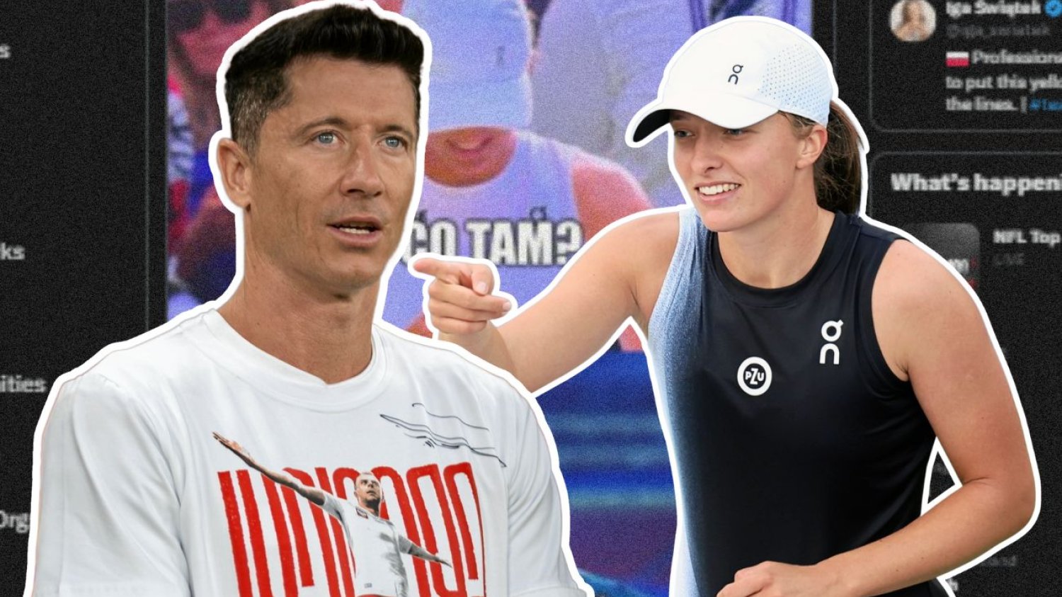 Lewandowski pogratulował Świątek. Tenisistka odpowiedziała w nocnym wpisie.