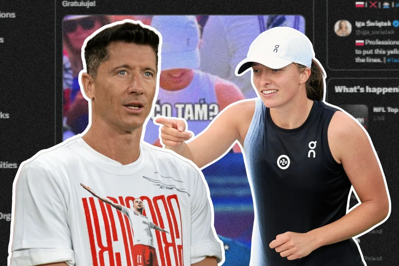 Lewandowski pogratulował Świątek. Tenisistka odpowiedziała w nocnym wpisie.