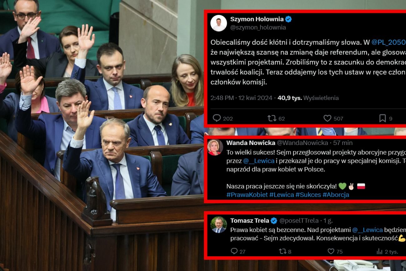 Sejm skierował do komisji prace nad ustawami ws. aborcji