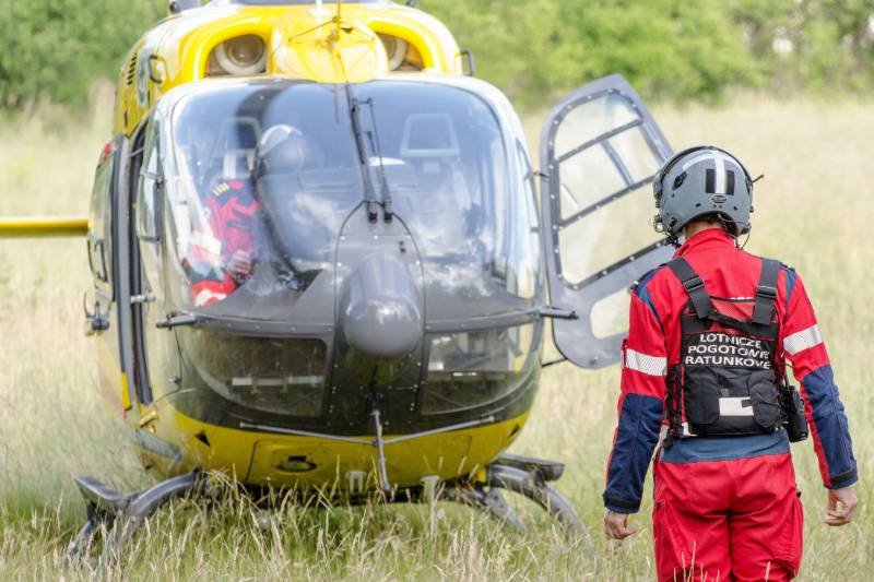 Nastolatka z Mijanowa przejechał traktor