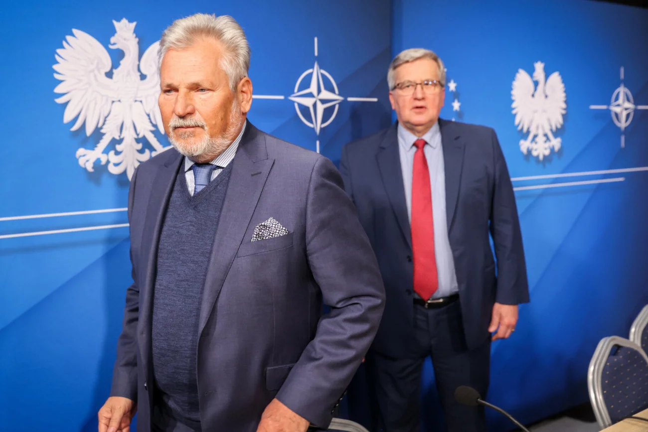 Aleksander Kwaśniewski i Bronisław Komorowski
