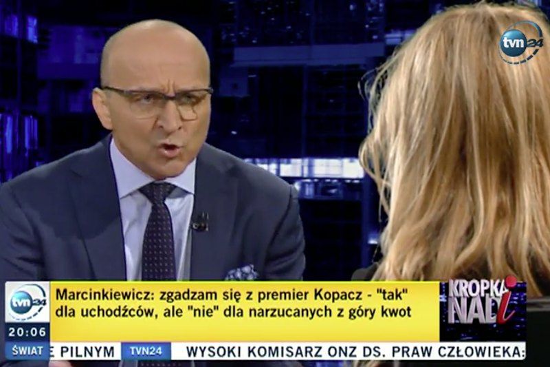 Kazimierz Marcinkiewicz otwarcie krytykuje Prawo i Sprawiedliwość, a Jarosława Kaczyńskiego nazywa "mięczakiem".