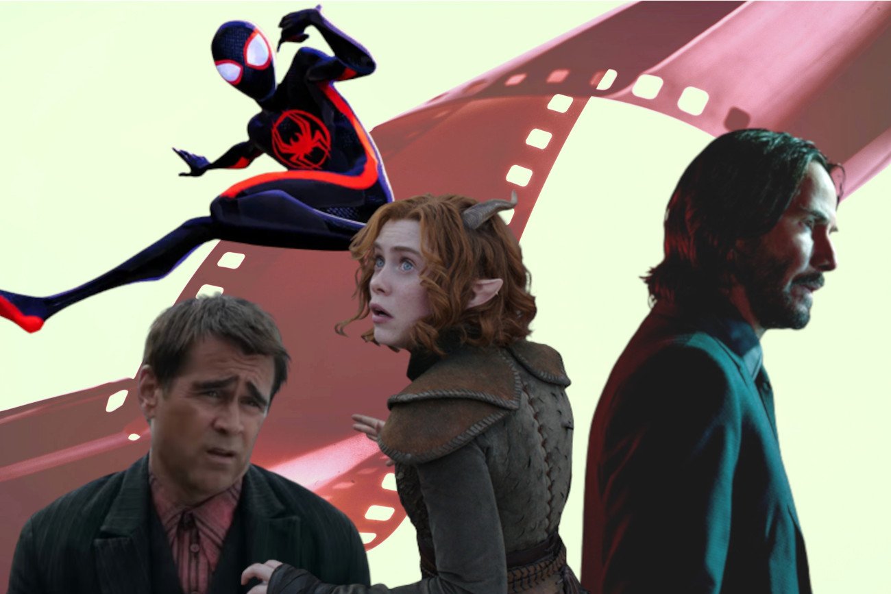 "Spider-Man: Poprzez multiwersum", "Duchy Inisherin", "Dungeons & Dragons: Złodziejski honor" i "John Wick 4"