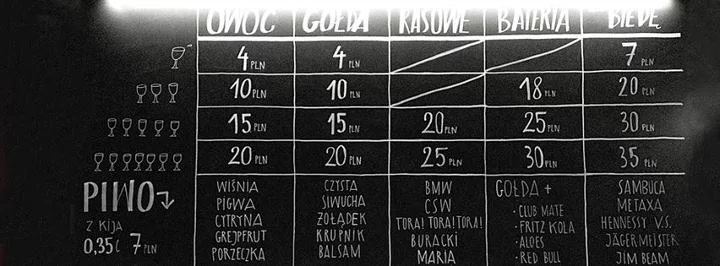 Talica za barem w Kisielicach