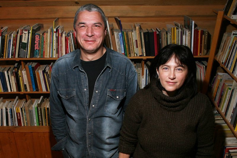 Andrzej Stasiuk i Monika Sznajderman, wydawnictwo Czarne