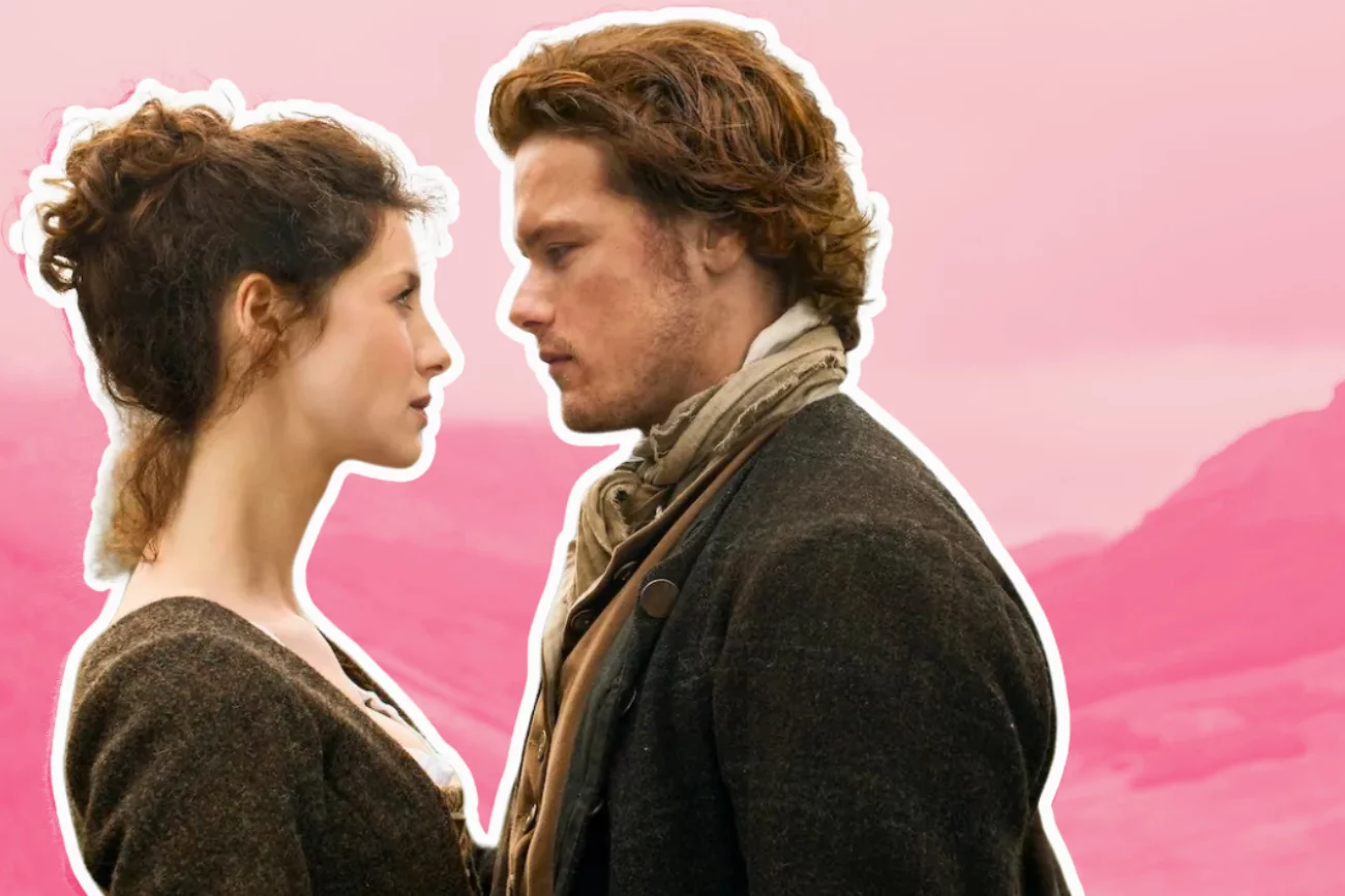 Najpiękniejsze historie miłosne w filmach i serialach, jak "Outlander" Claire i Jamie w "Outlander", czyli najpiękniejsze historie miłosne w filmach i serialach