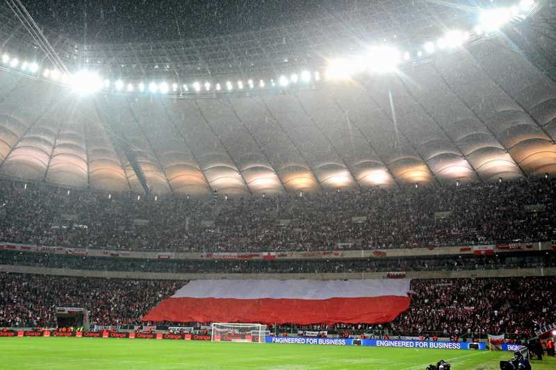 Stadion Narodowy podczas meczu Polska - Anglia