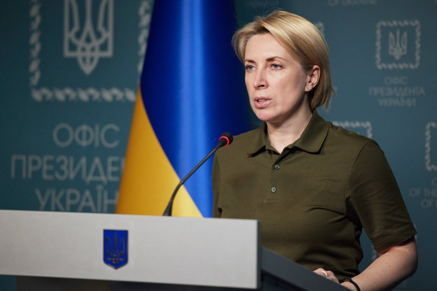 Wicepremierka Ukrainy uważa, że była niemiecka kanclerz powinna prosić o wybaczenie za to, co się stało w Ukrainie.