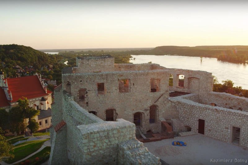 Kazimierz Dolny w filmie "Holiday in Poland"