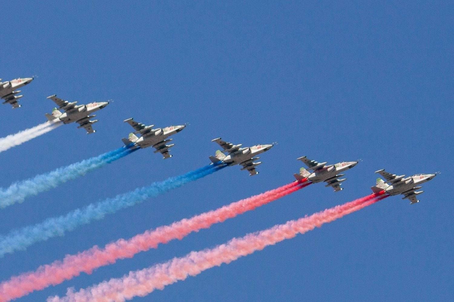 Unofficially: Russians shot down their own plane. Video circulated online