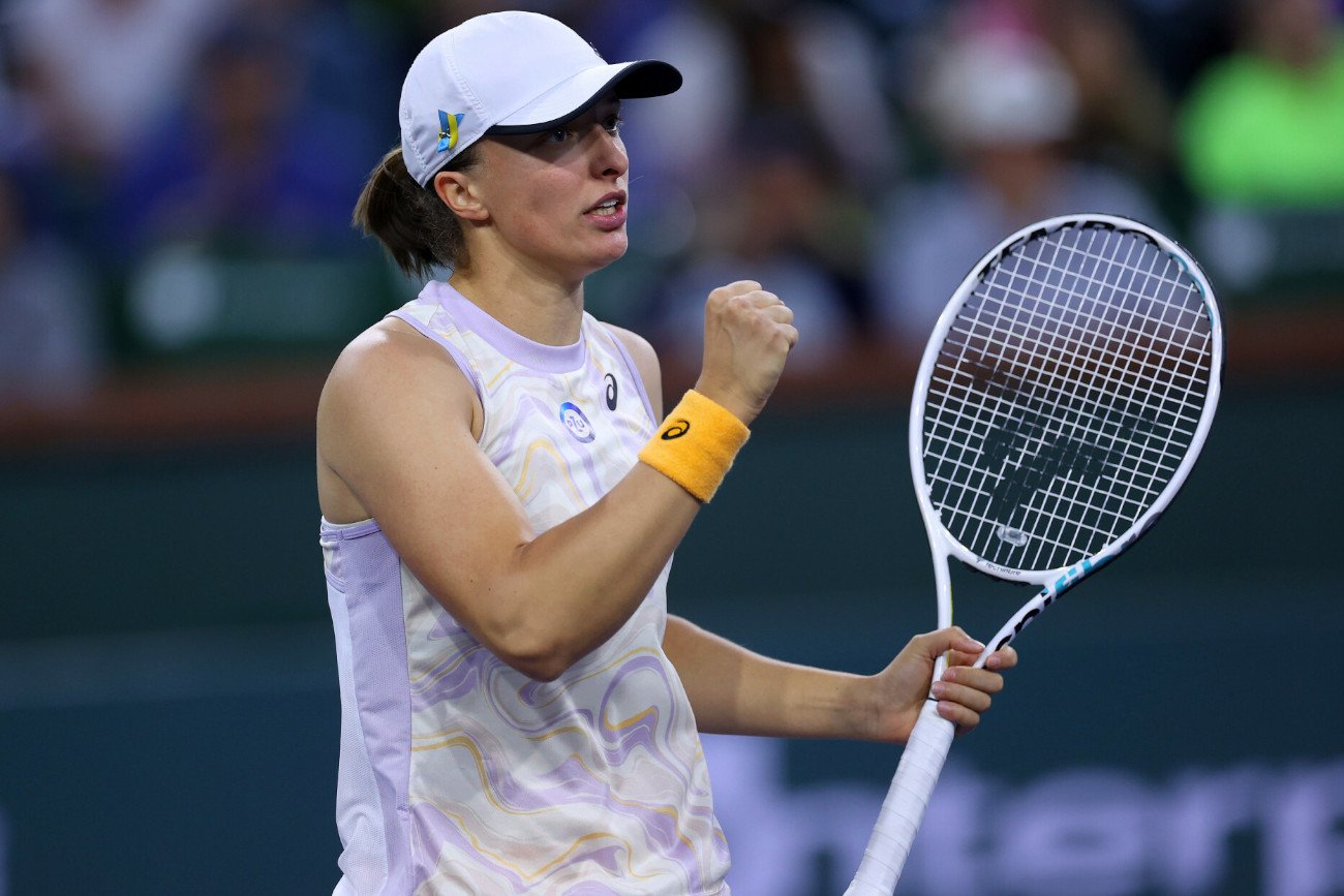 Iga Świątek w 1/8 finału Indian Wells.