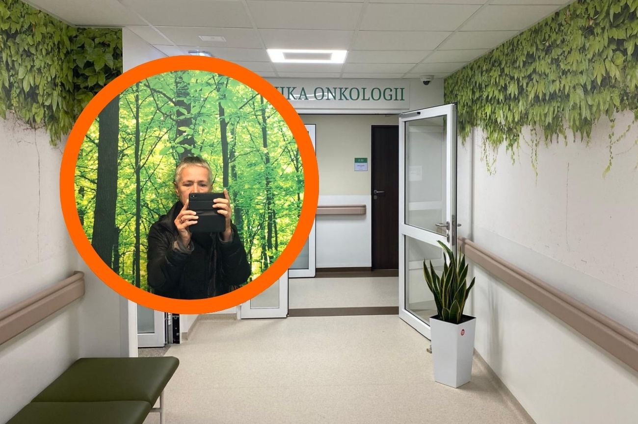 Danka (na zdjęciu) przywiozła koleżankę na leczenie do Kliniki Onkologii UCK WUM. Była równie zaskoczona jak jak jej koleżanka – pacjentka, która została na oddziale. Danka (na zdjęciu) przywiozła koleżankę na leczenie do Kliniki Onkologii UCK WUM. Była równie zaskoczona jak jak jej koleżanka – pacjentka, która została na oddziale.