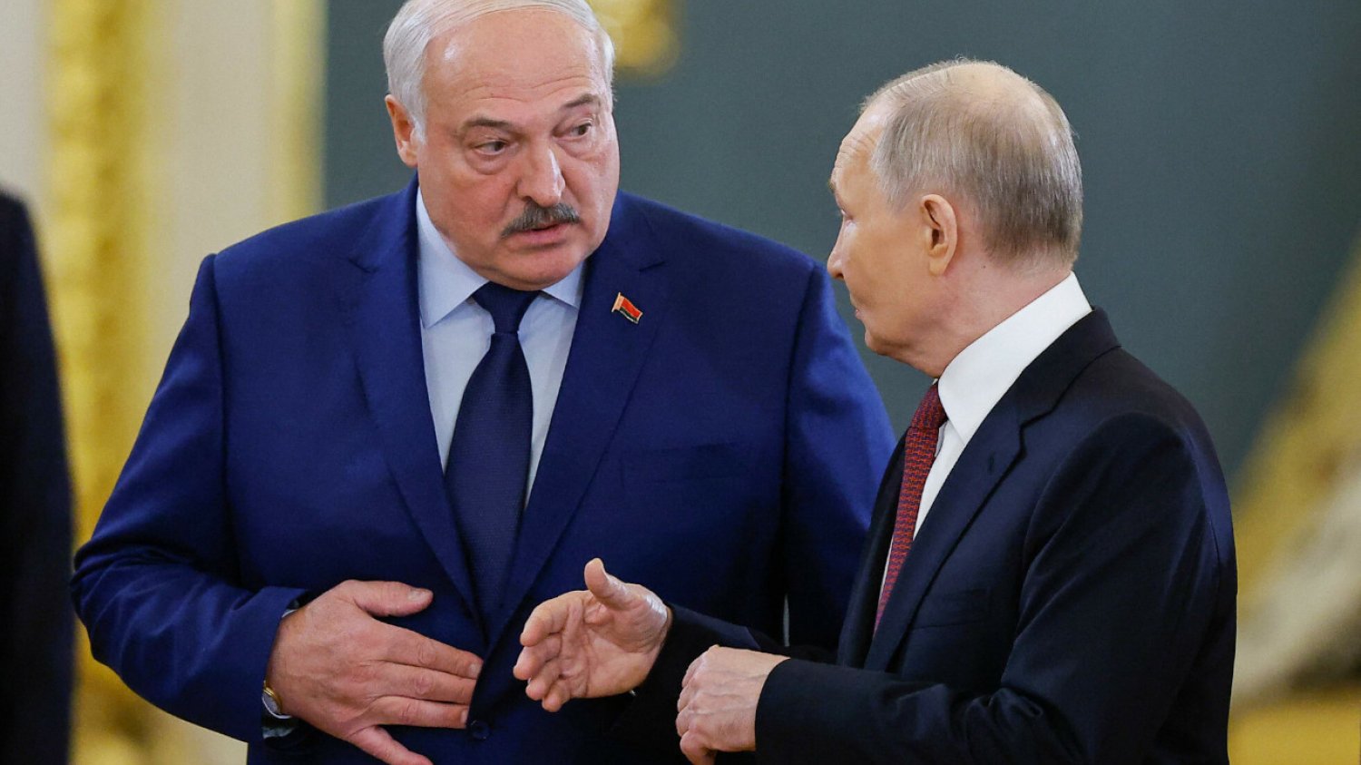 Alaksandr Łukaszenka i Władimir Putin