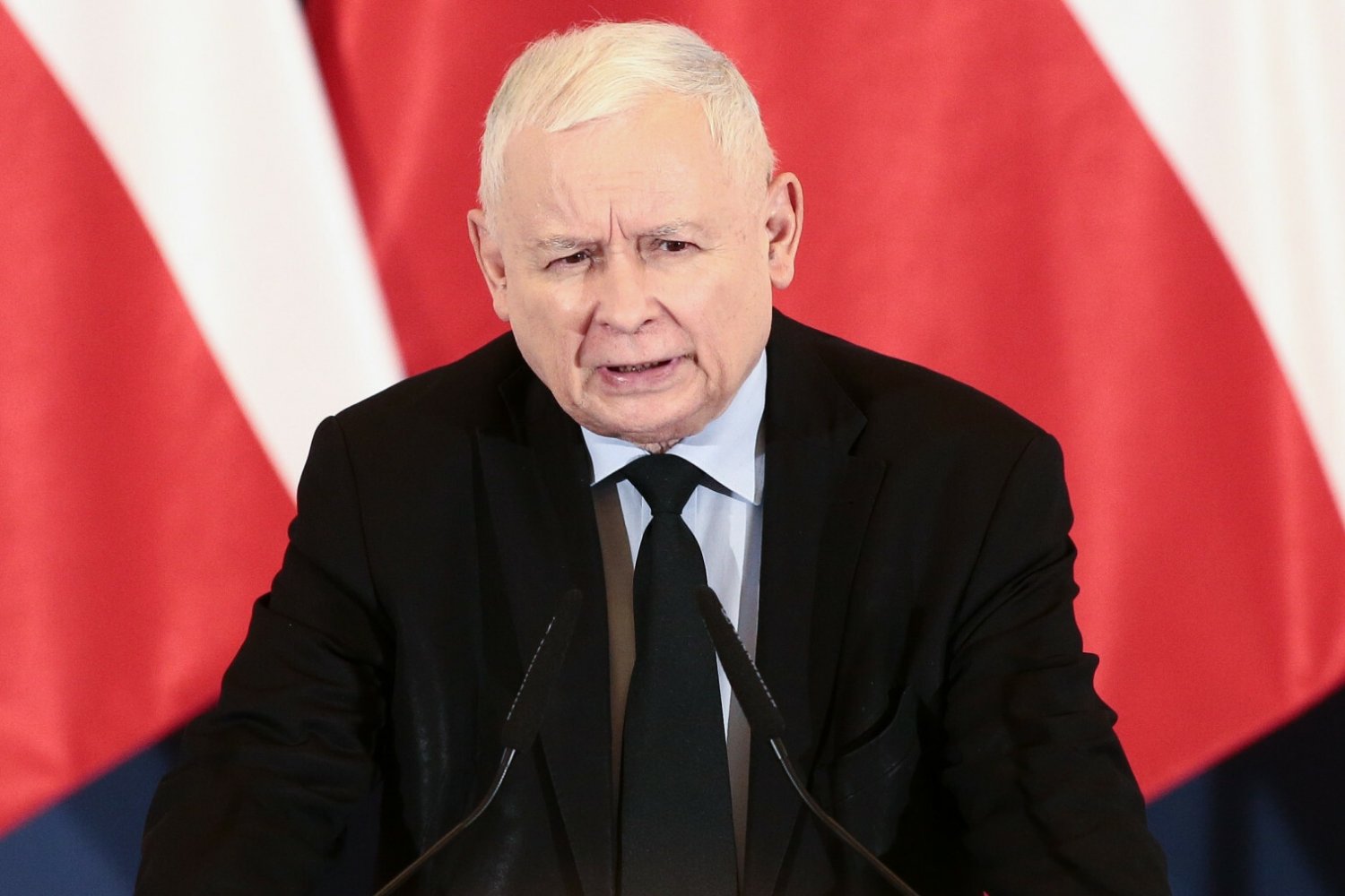 Prezes PiS Jarosław Kaczyński