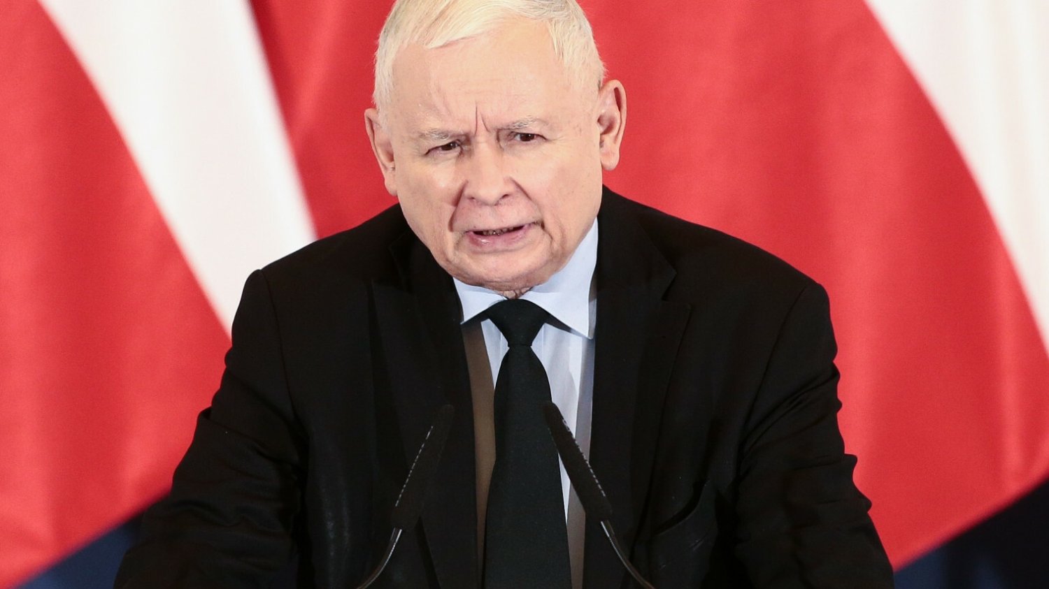 Prezes PiS Jarosław Kaczyński