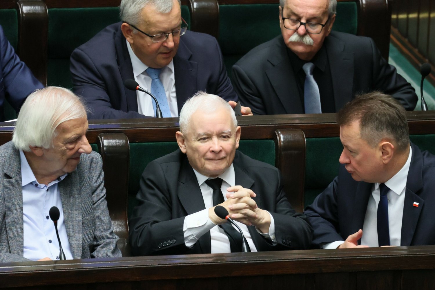 Jarosław Kaczyński w Sejmie