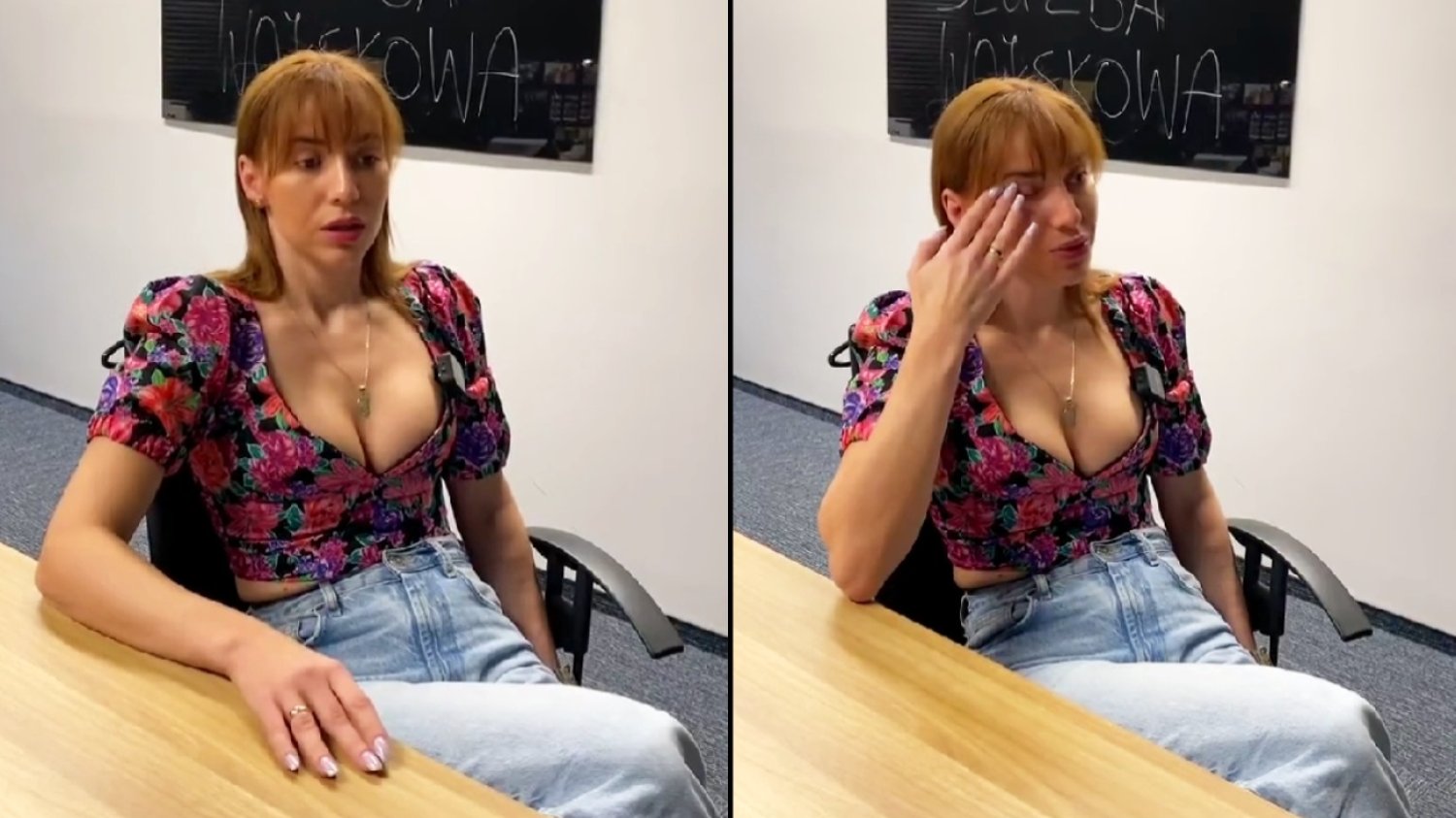Marianna Schreiber zaczęła szkolenie wojskowe. Ledwo powstrzymywała łzy