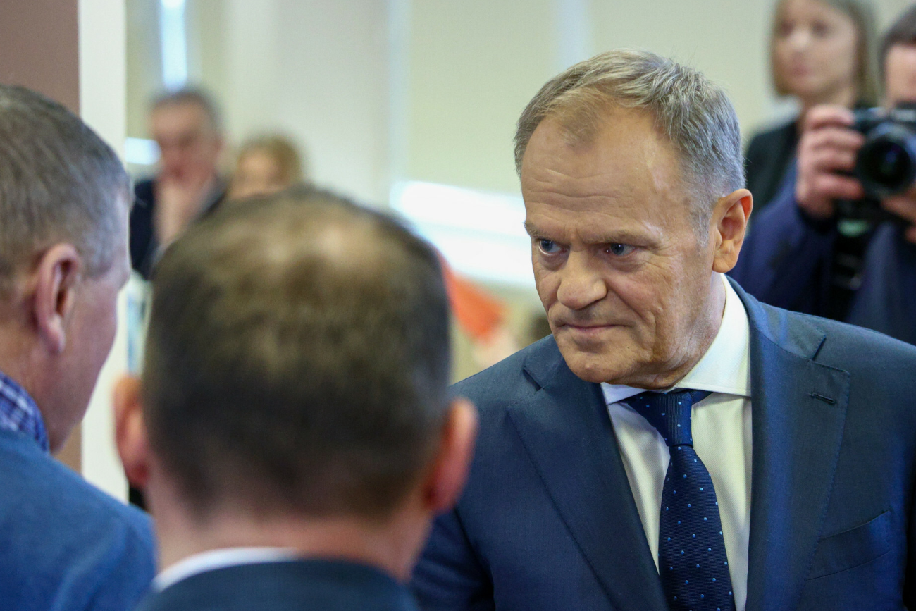 Spięcie podczas rozmów Tuska z rolnikami. Oto co zrobiła część protestujących.