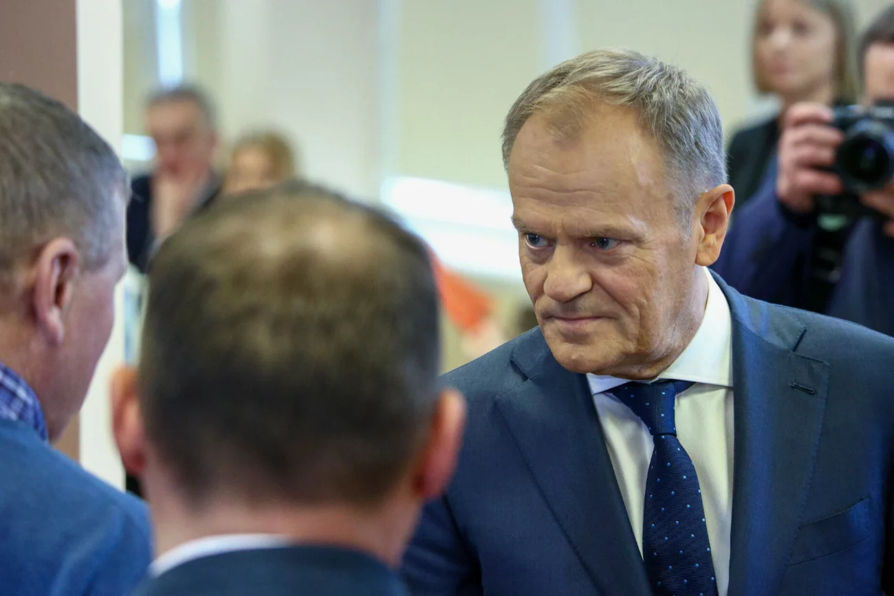 Spięcie podczas rozmów Tuska z rolnikami. Oto co zrobiła część protestujących.