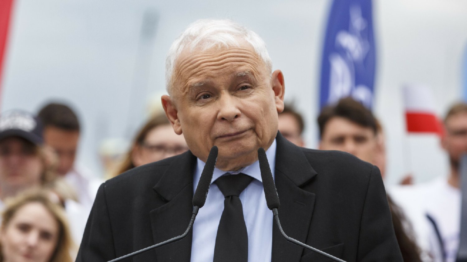 Jarosław Kaczyński tłumaczy się ze słów o Donaldzie Tusku.