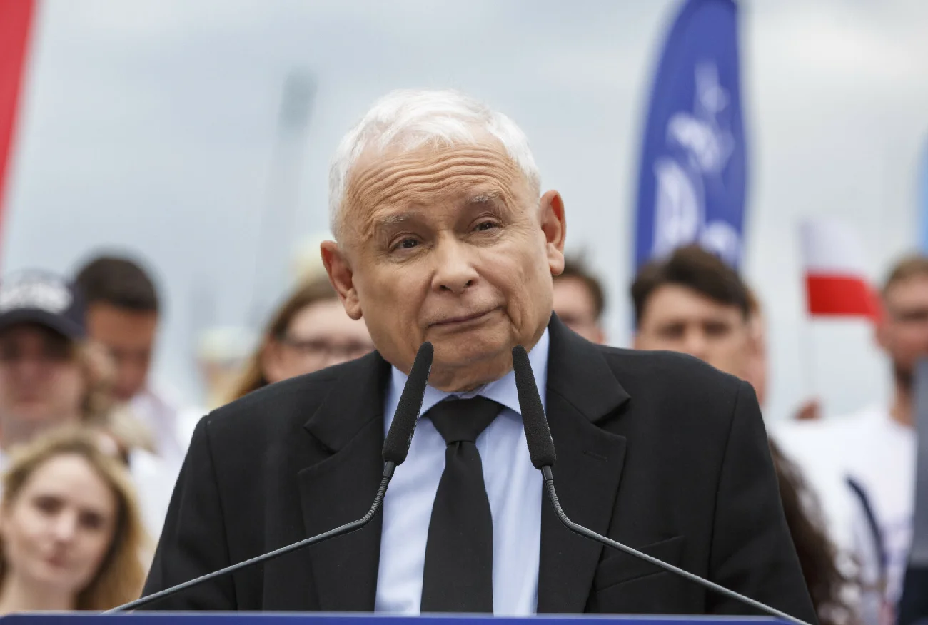 Jarosław Kaczyński tłumaczy się ze słów o Donaldzie Tusku.