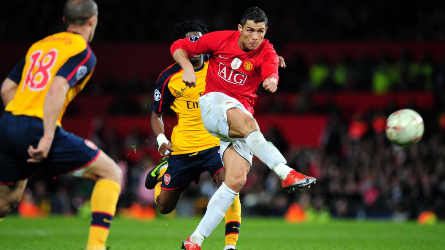 Cristiano Ronaldo dla Manchesteru United zagrał w 292 meczach, strzelając 118 goli