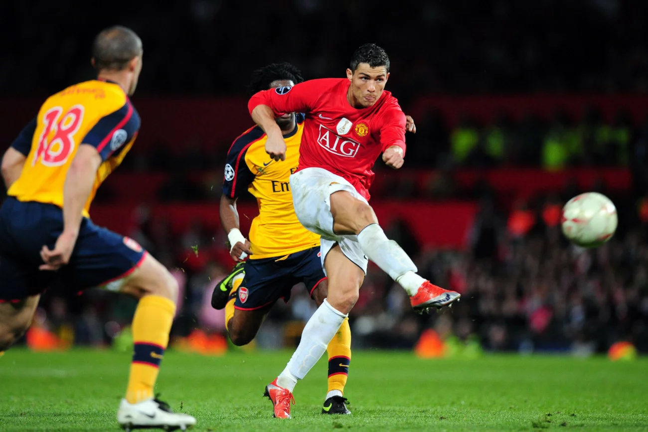Cristiano Ronaldo dla Manchesteru United zagrał w 292 meczach, strzelając 118 goli