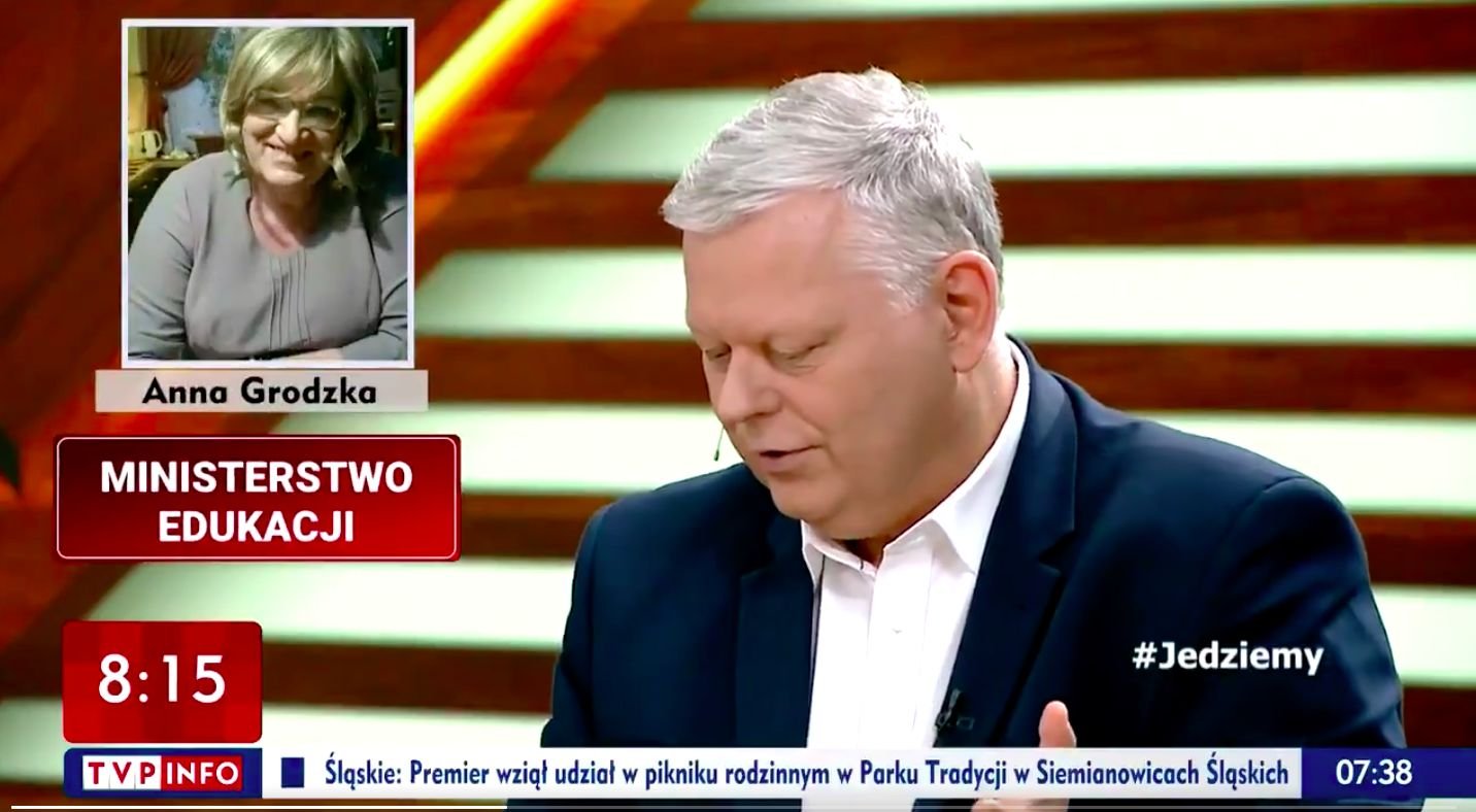 Minister Marek Suski na antenie TVP snuł wizje, że w nowym rządzie Lewicy ministrem edukacji narodowej byłaby Anna Grodzka. Potem temat podchwyciły "Wiadomości" TVP. Co na to sama zainteresowana?