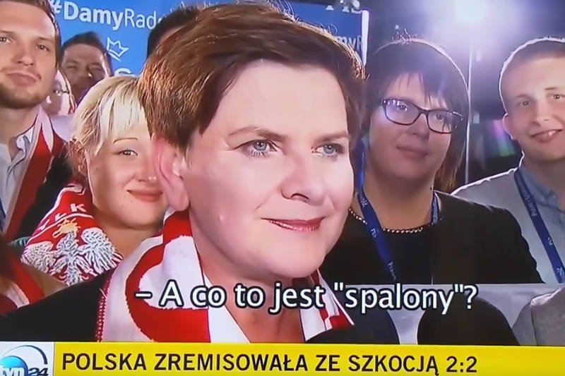 Co to jest spalony? Wyjaśnia Beata Szydło
