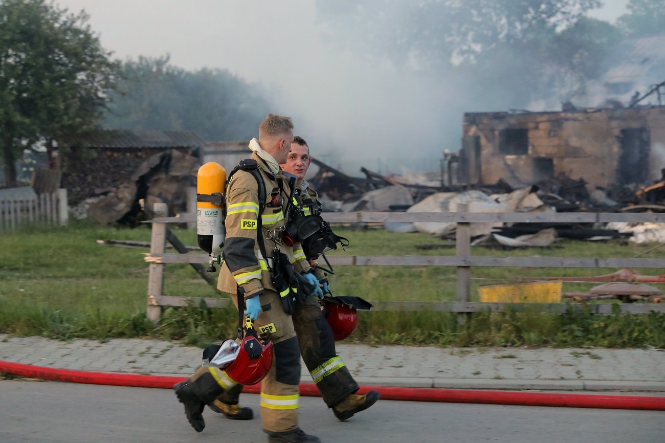 Jest wstępna przyczyna pożaru w Nowej Białej.