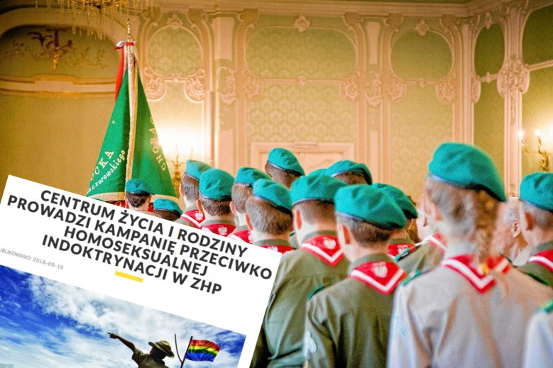 Centrum Życia i Rodziny walczy z "homoideologią w ZHP".