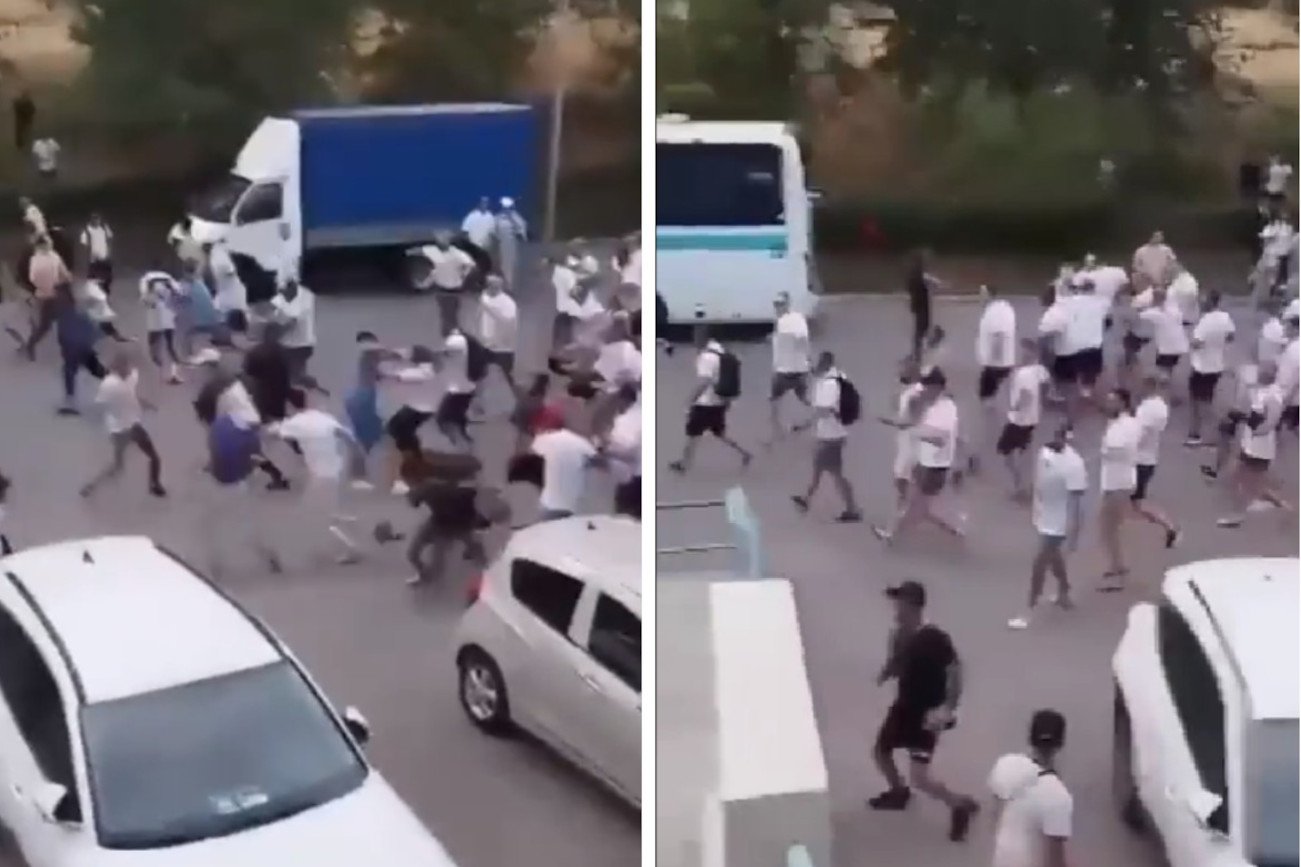 Kibice Legii wywołali bójkę w Kazachstanie, zaatakowali sympatyków Ordabasy Szymkent
