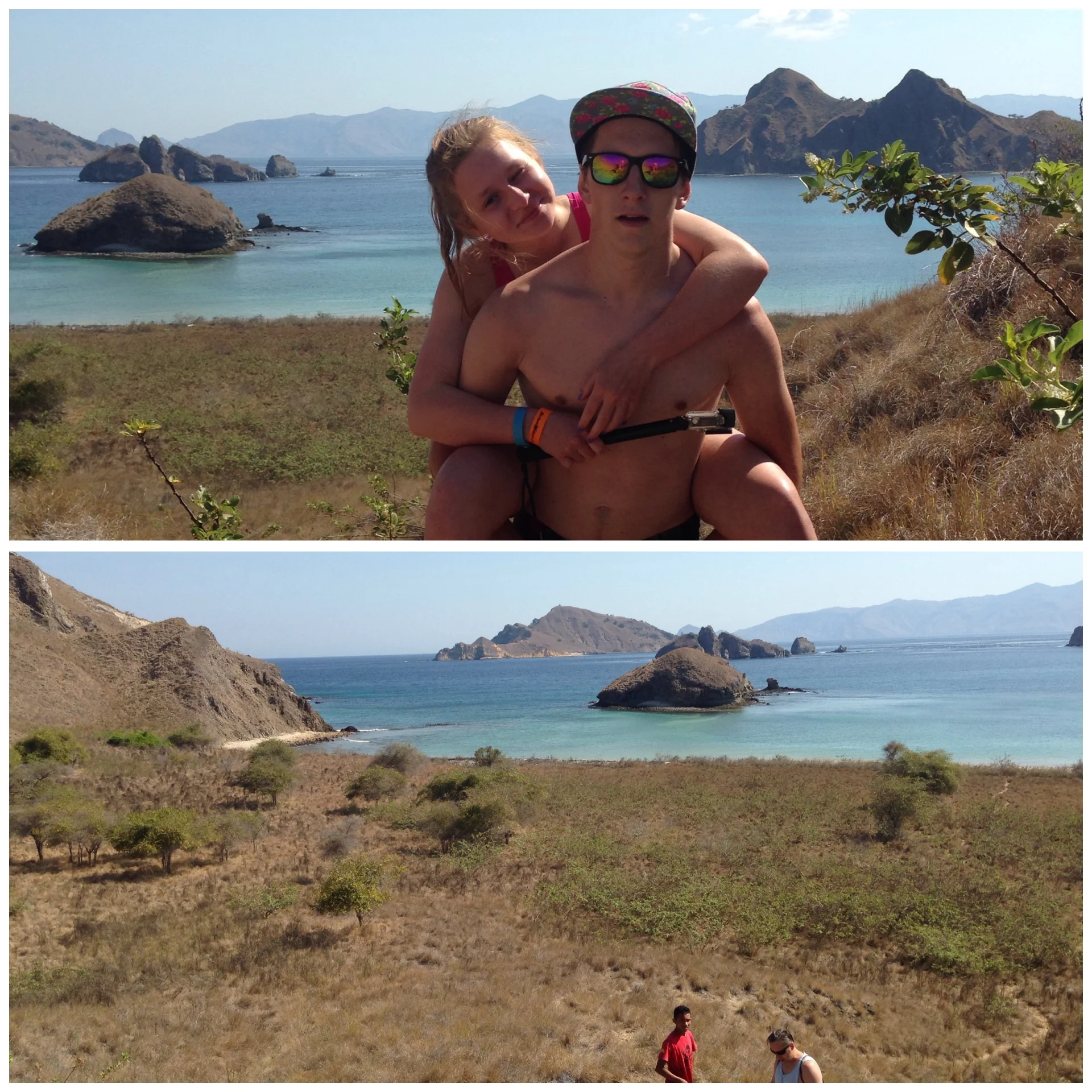 W drodze na Pink Beach. Indonezja.