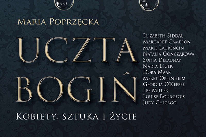 Okładka książki Marii Poprzęckiej "Uczta bogiń"