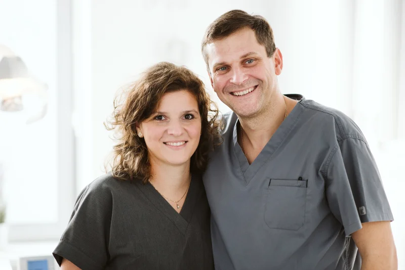Magdalena Szałwińska i Michał Szałwiński — właściciele Kliniki