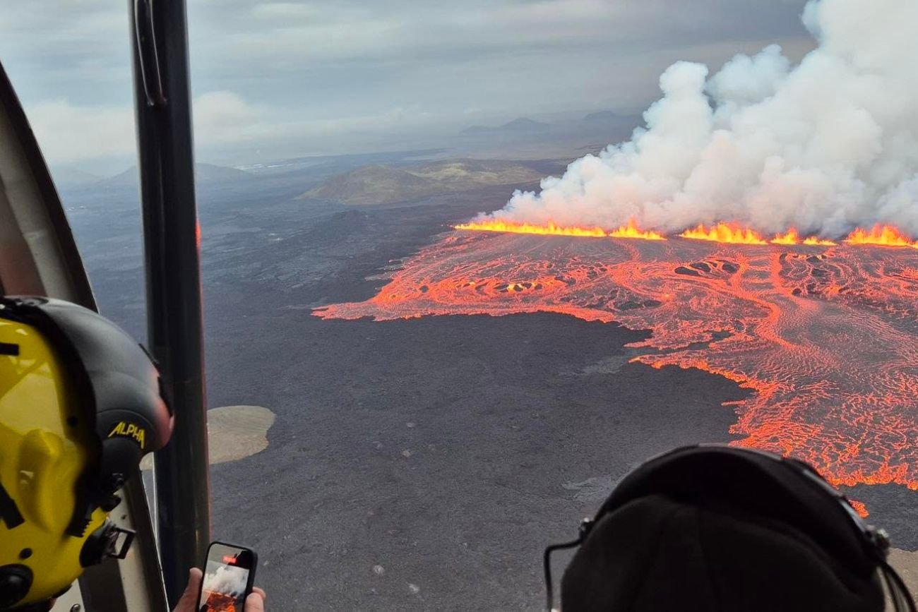 Ewakuacja 200 turystów na Islandii. Wybuch wulkanu zaskoczył specjalistów