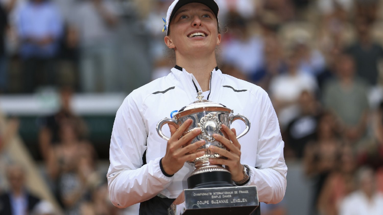 Iga Świątek wygrała French Open. Morawiecki, Duda, Tusk gratulują.