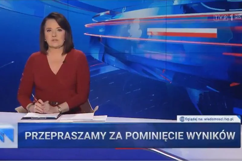 "Wiadomości" przeprosiły Konfederację i opublikowały prawdziwy sondaż.
