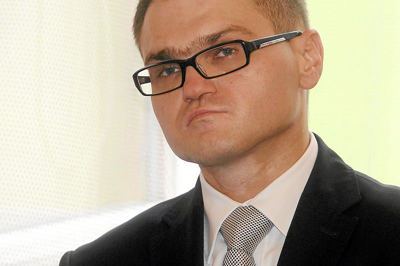 W "Kropce nad i" mecenas Rafał Rogalski przekonywał Monikę Olejnik, że ni czuje się zdrajcą.