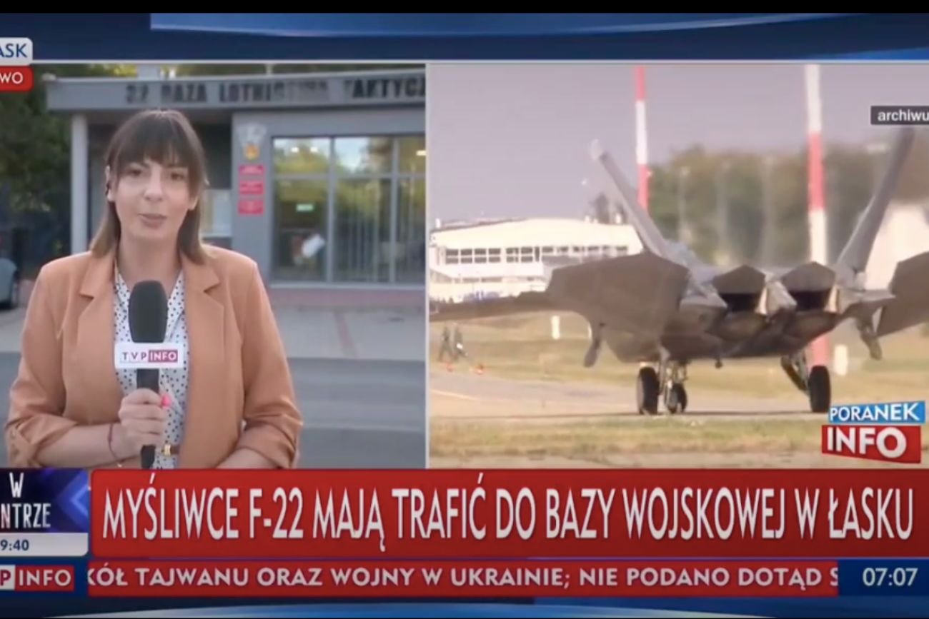 Fragment programu TVP Info.