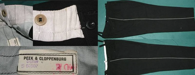 Spodnie mundurowe autorstwa Peek & Cloppenburg